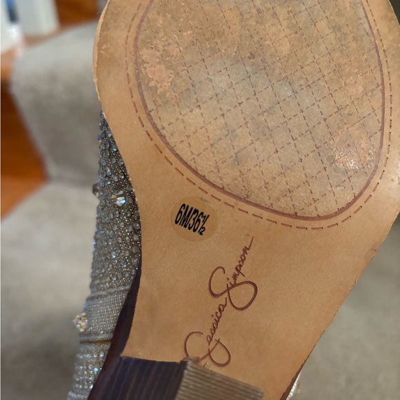 Jessica Simpson Rhinestone Boots size 6 - Picture 6 of 10